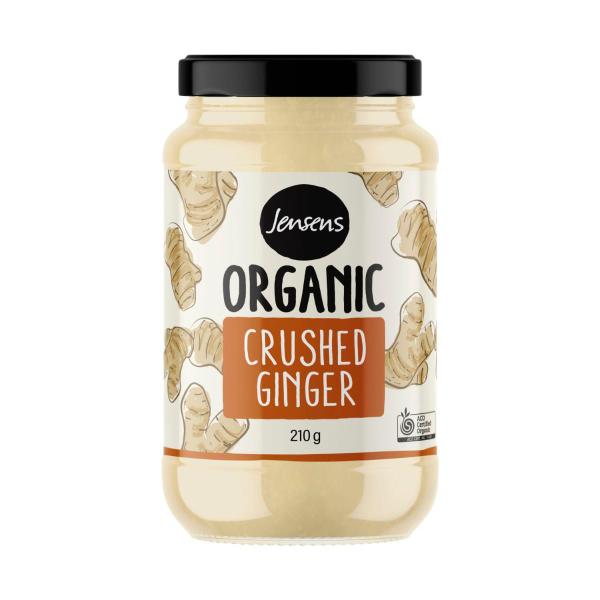 JENSENS ORGANIC GINGER 210G