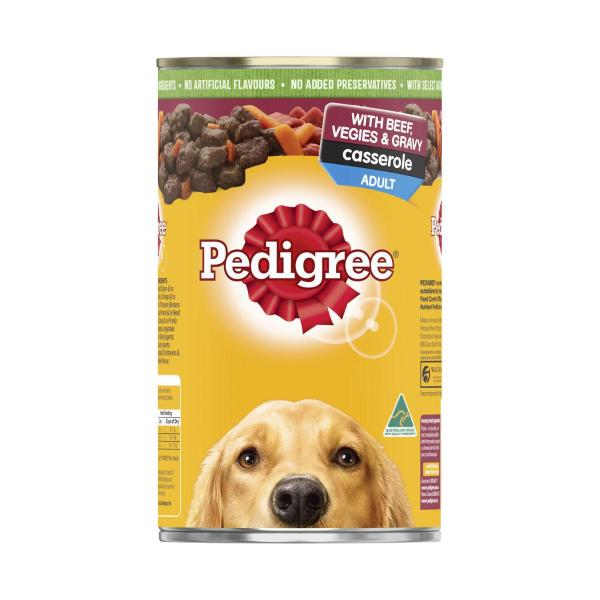 Casserole With Beef & Gravy Adult Wet Dog Food Can