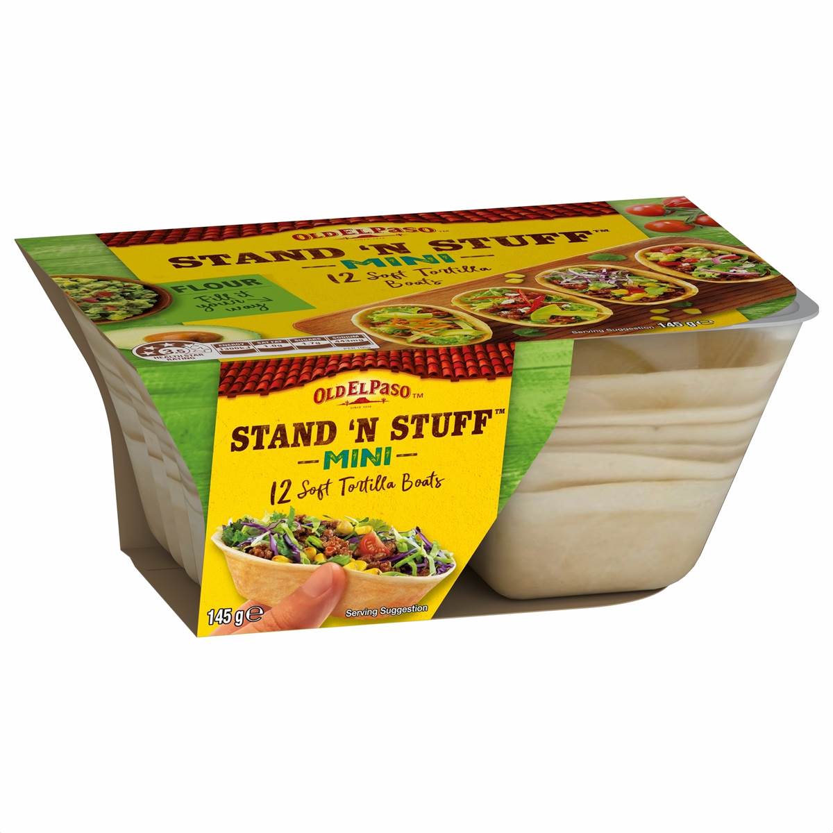 Old El Paso Stand 'n Stuff Mini Taco Tortillas 12 Pack