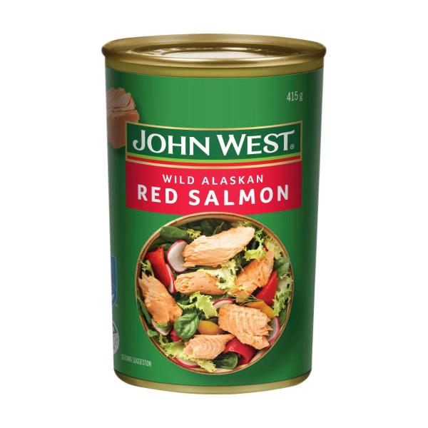 JOHN WEST SALMON RED 415G