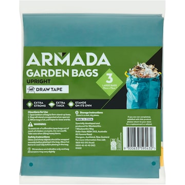 Armada Garden Garbage Bag 3 pack