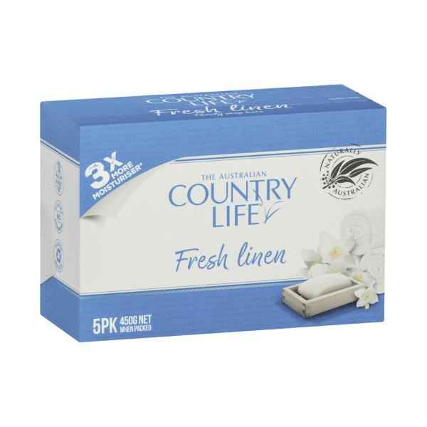 White Fresh Linen Soap