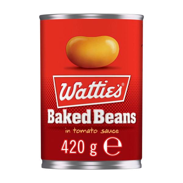 WATTIES BAKED BEANS:TOMATO SAUCE:.:420 GRAM
