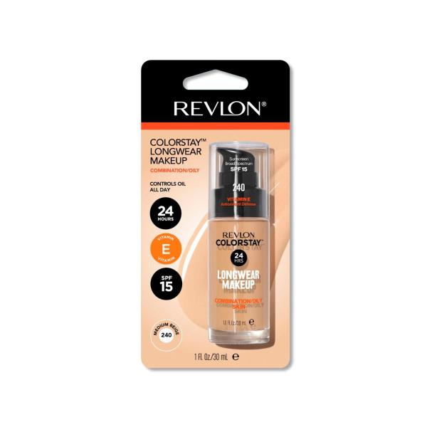 REVLON COLORSTAY C/O LONGWEAR MAKEUP MEDIUM BEIGE 30ML