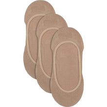 Underworks Ladies Invisible Footlets Nude 9-11 3 Pack