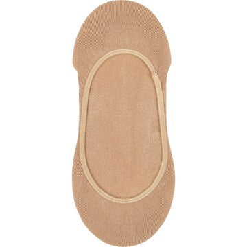 Underworks Ladies Invisible Footlets Nude 5-8 3 pack