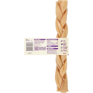 Bow Wow Naturals Braided Collagen Chew Stick Dog Treat each