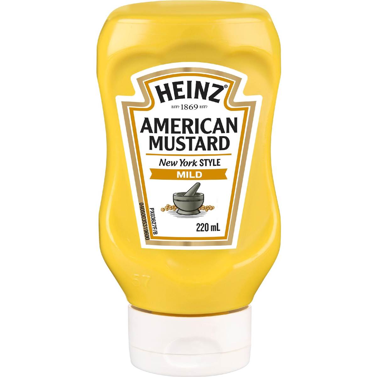Heinz American Mustard Squeeze Bottle 220ml