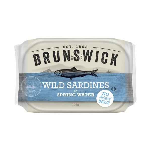 Sardines in Spring Water No Added Salt