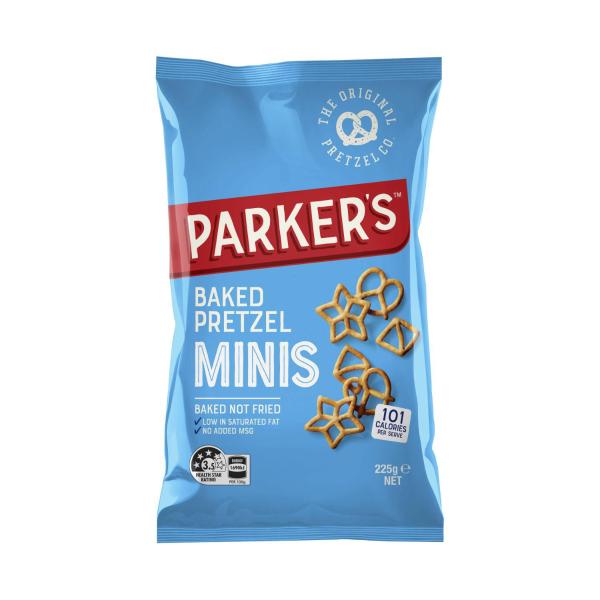 Pretzels Minis Entertaining Size Party Bag Salted