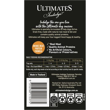 Ultimates Indulge Wet Dog Food Chicken Mince In Gravy 100g x 6 pack