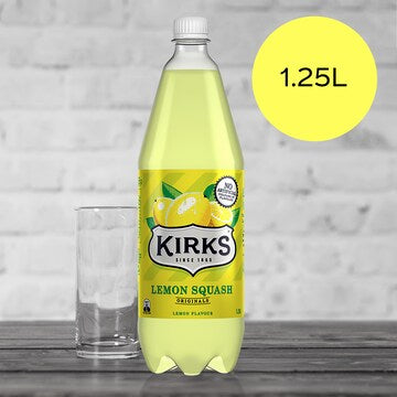 Kirks Lemon Squash Bottle Bottle 1.25L
