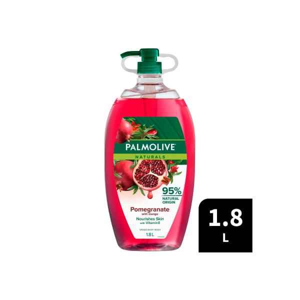 PALMOLIVE NATURALS BODY WASH POMEGRANATE & MANGO 1.8 LITRE