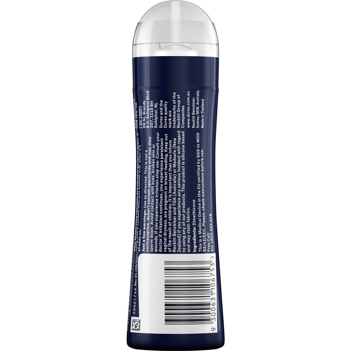 Durex Long Lasting Lubrication Silicone Lube 100mL