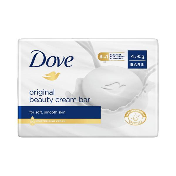 DOVE BEAUTY BAR REGULAR 4 X 90G