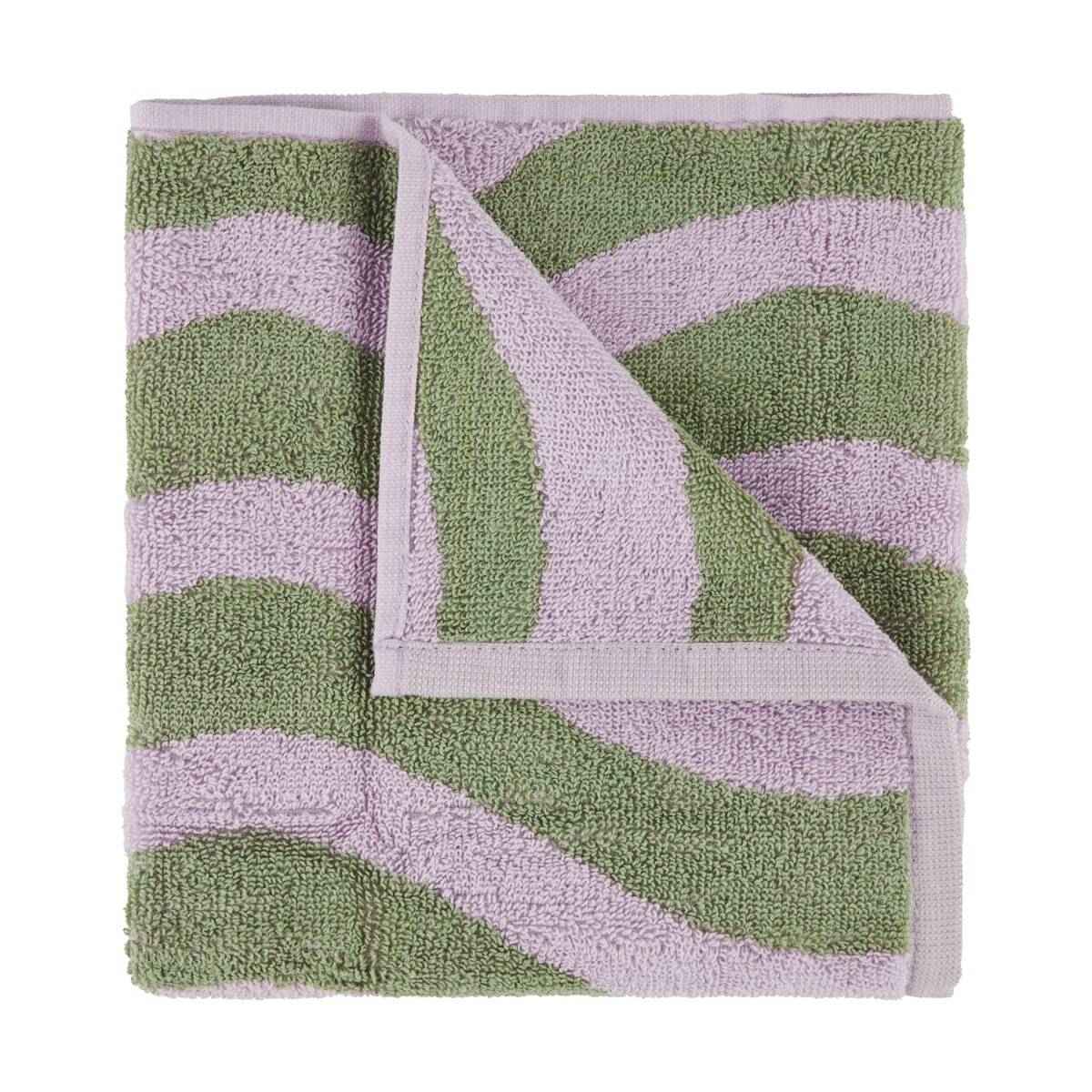 Lilac Wave Cotton Hand Towel