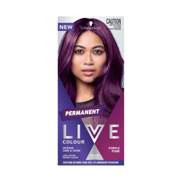 SCHWARZKOPF LIVE COLOUR PERMANENT PURPLE PUNK
