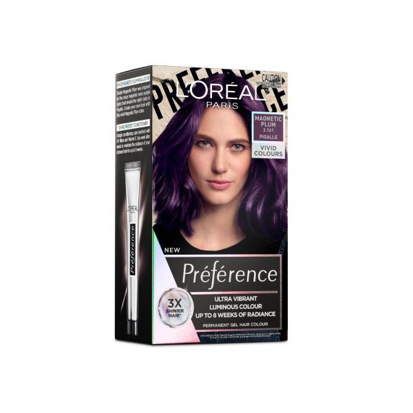 L'OREAL PREFERENCE VIVIDS 3.161 MAGNETIC PLUM