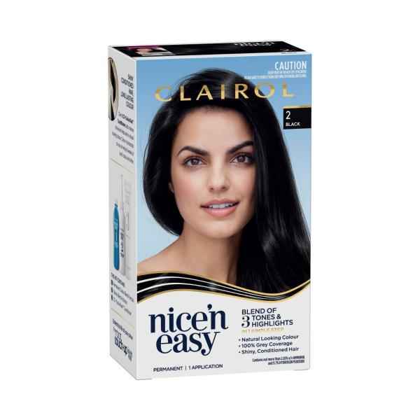 Nice 'N Easy 2 Natural Black Permanent Hair Colour