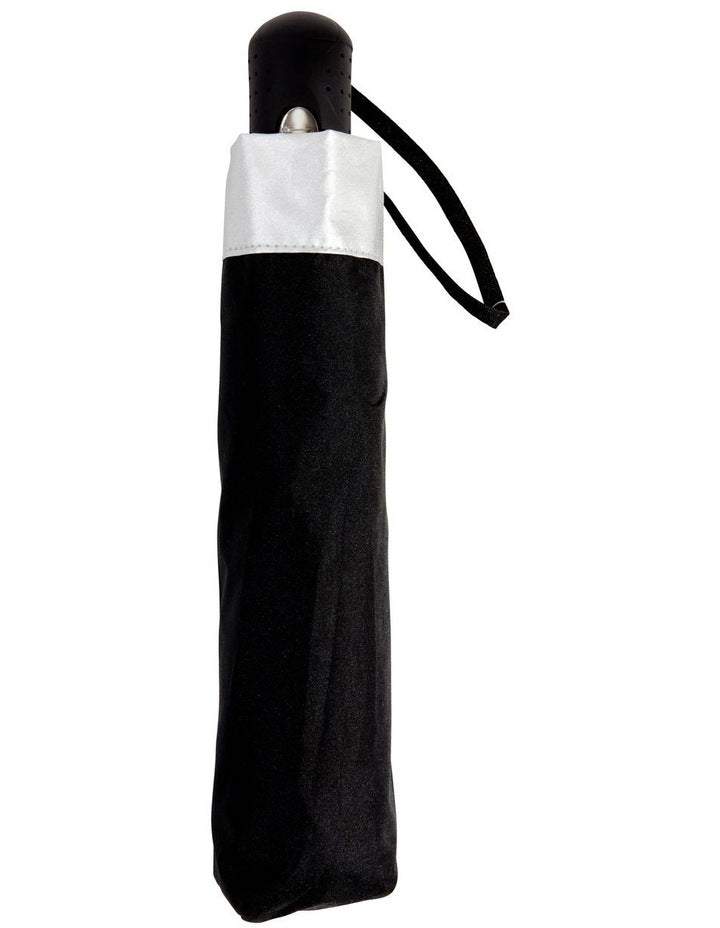 Canopy Auto Open Mini Folding Umbrella in Black