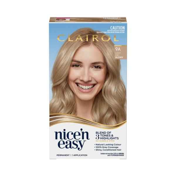 Nice 'N Easy 9A Natural Light Ash Blonde Permanent Hair Colour