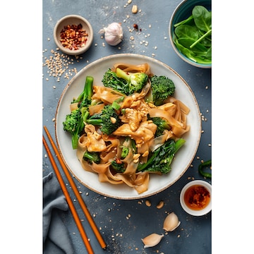 Wokka Flat Wide Noodles 200g x 2 pack