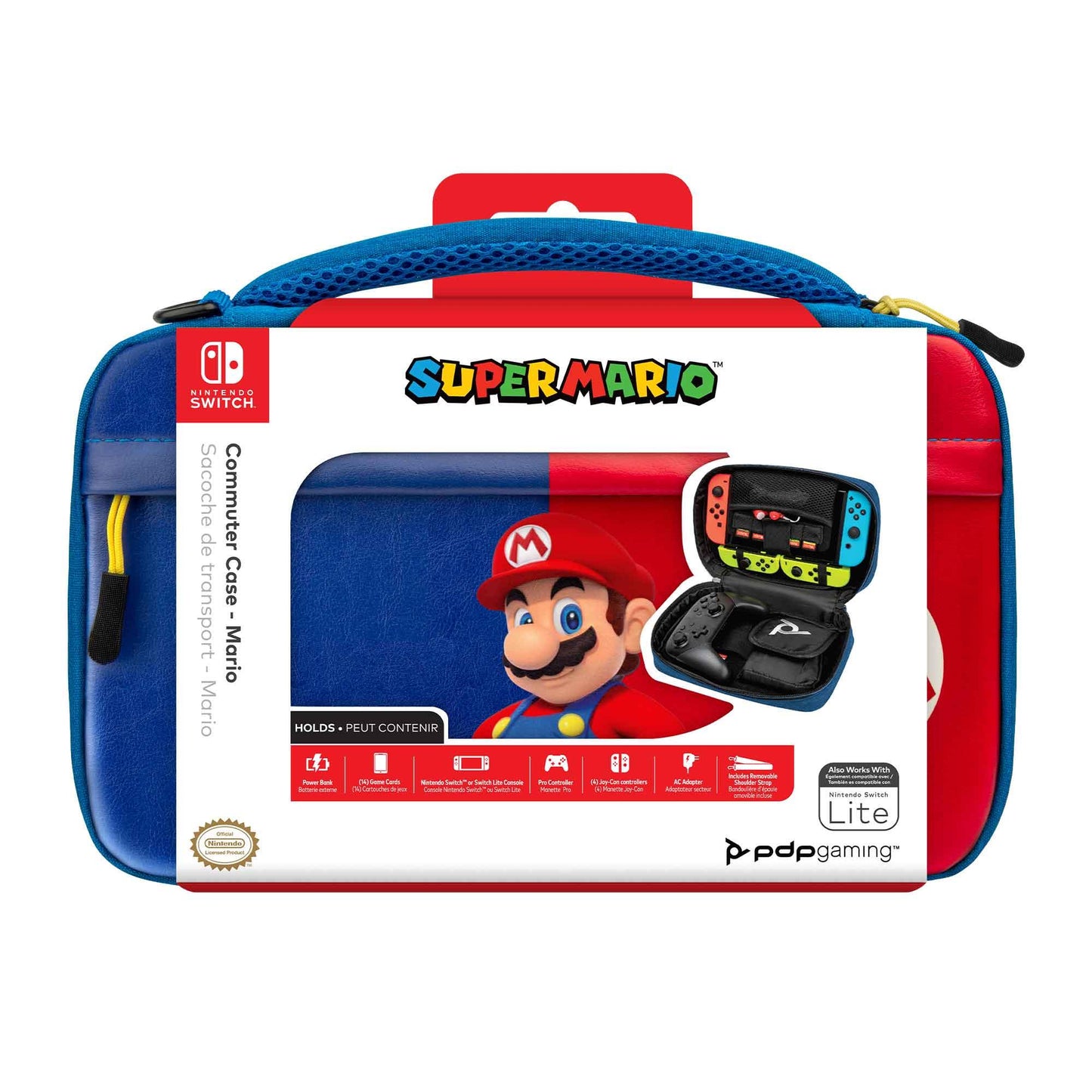 Switch Messenger Case for Nintendo Switch (Power Pose Mario)