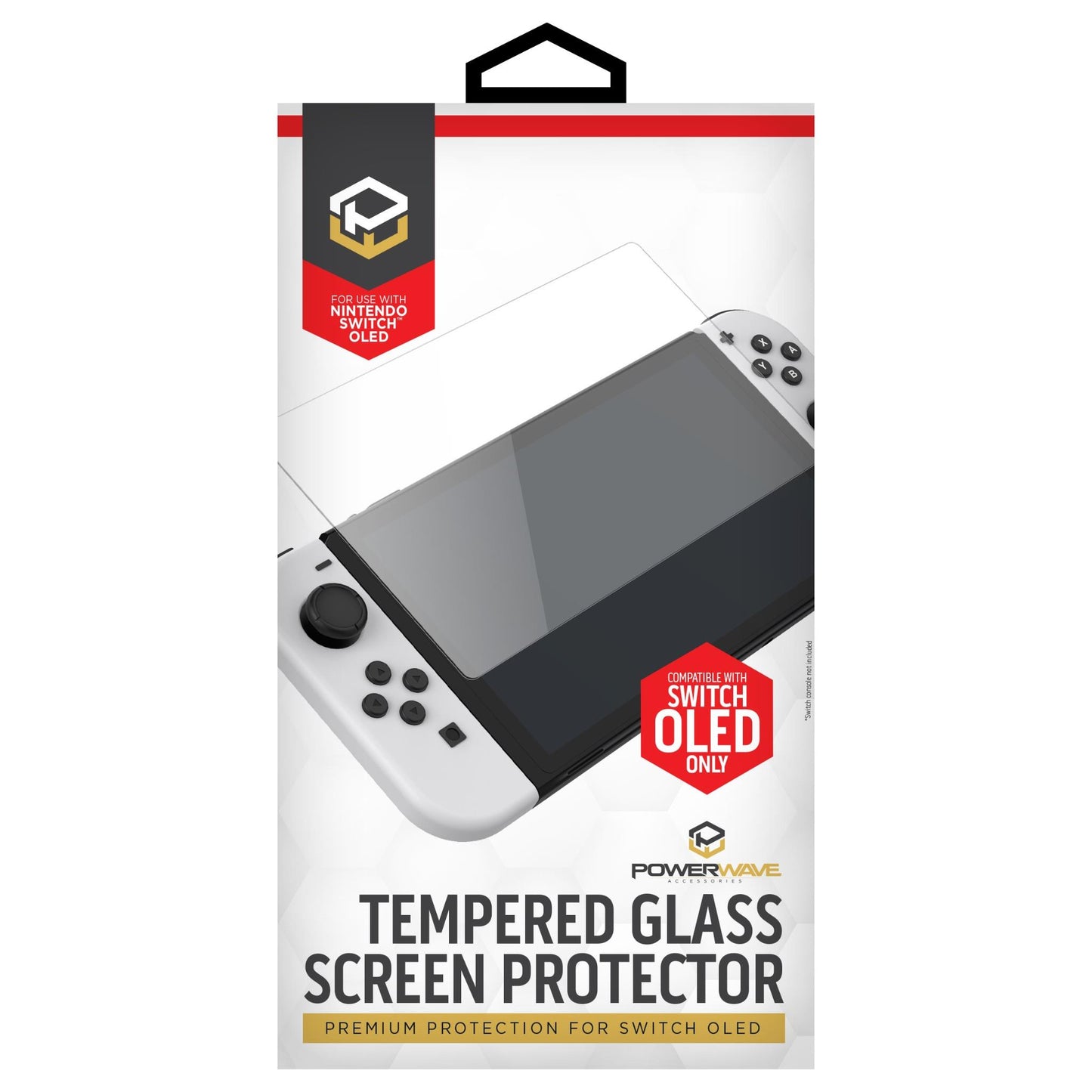 Powerwave Glass Screen Protector for Nintendo Switch OLED