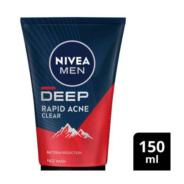 Men Deep Rapid Acne Clear Face Wash