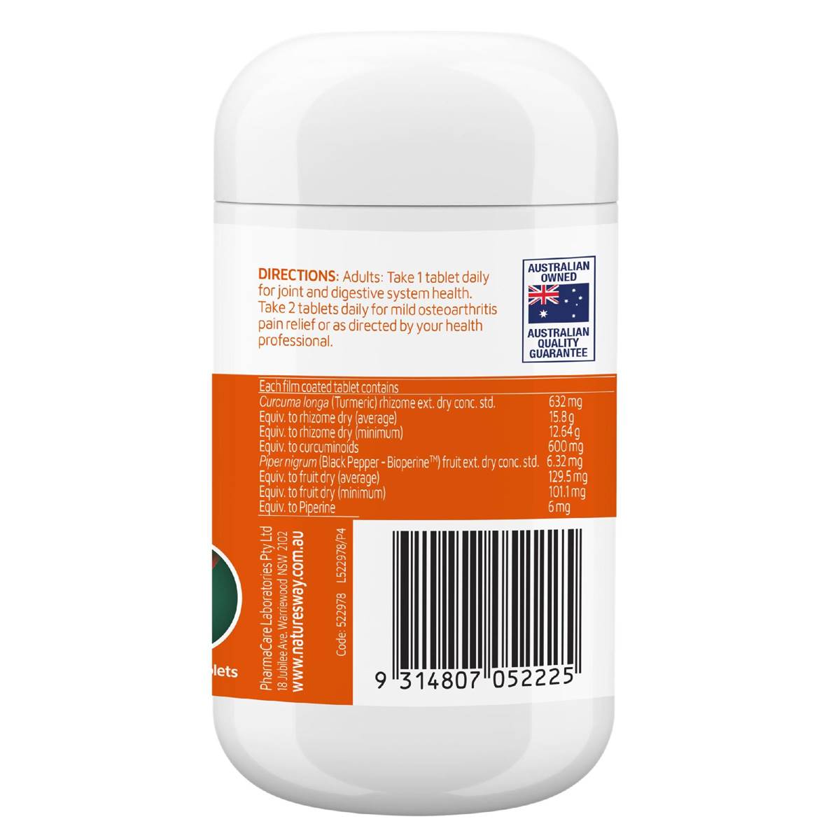 Nature's Way Activated Curcumin 30 pack