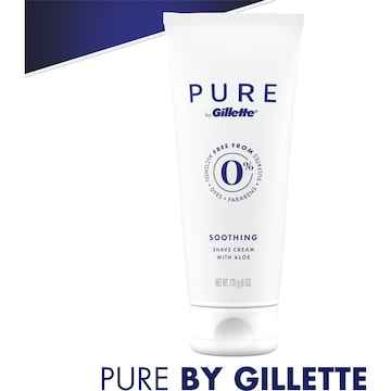 Gillette Pure Shaving Cream For Men 170g