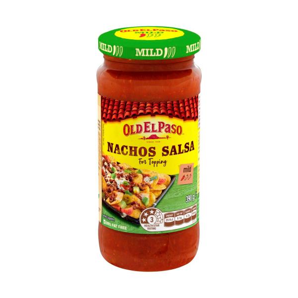 OLD EL PASO NACHOS TOPPING 390G