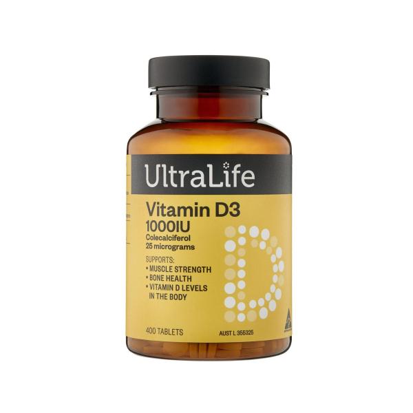 ULTRALIFE VITAMIN D 400PK