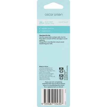 Oscar Orsen Dual Sided Emery Boards 10 pack