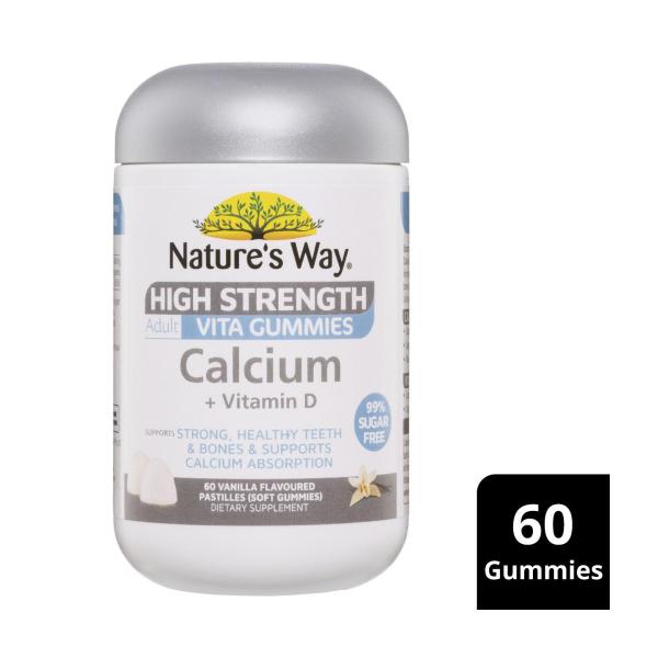 High Strength Adult Vita Gummies Calcium + Vitamin D