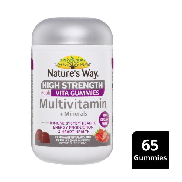 High Strength Adult Vita Gummies Multi +Minerals