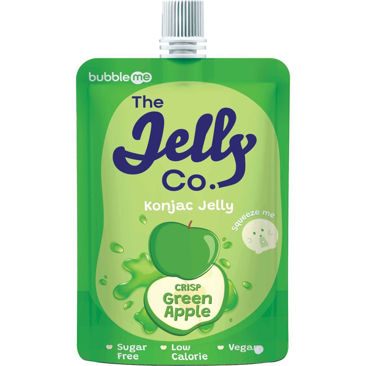 bubbleme The Jelly Co. Konjac Jelly Crisp Green Apple 150g