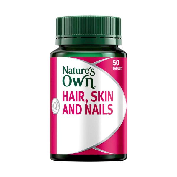 NATURE'S OWN HAIR SKIN NAILS 50PK