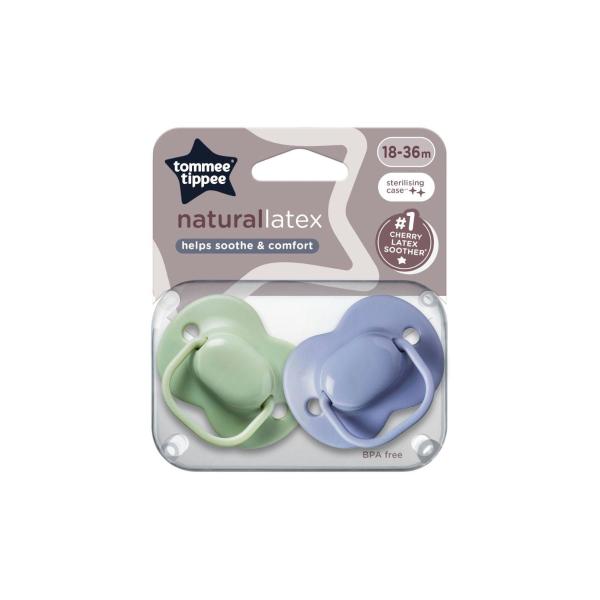 Baby Cherry Latex Dummy 2 Pack 18-36m