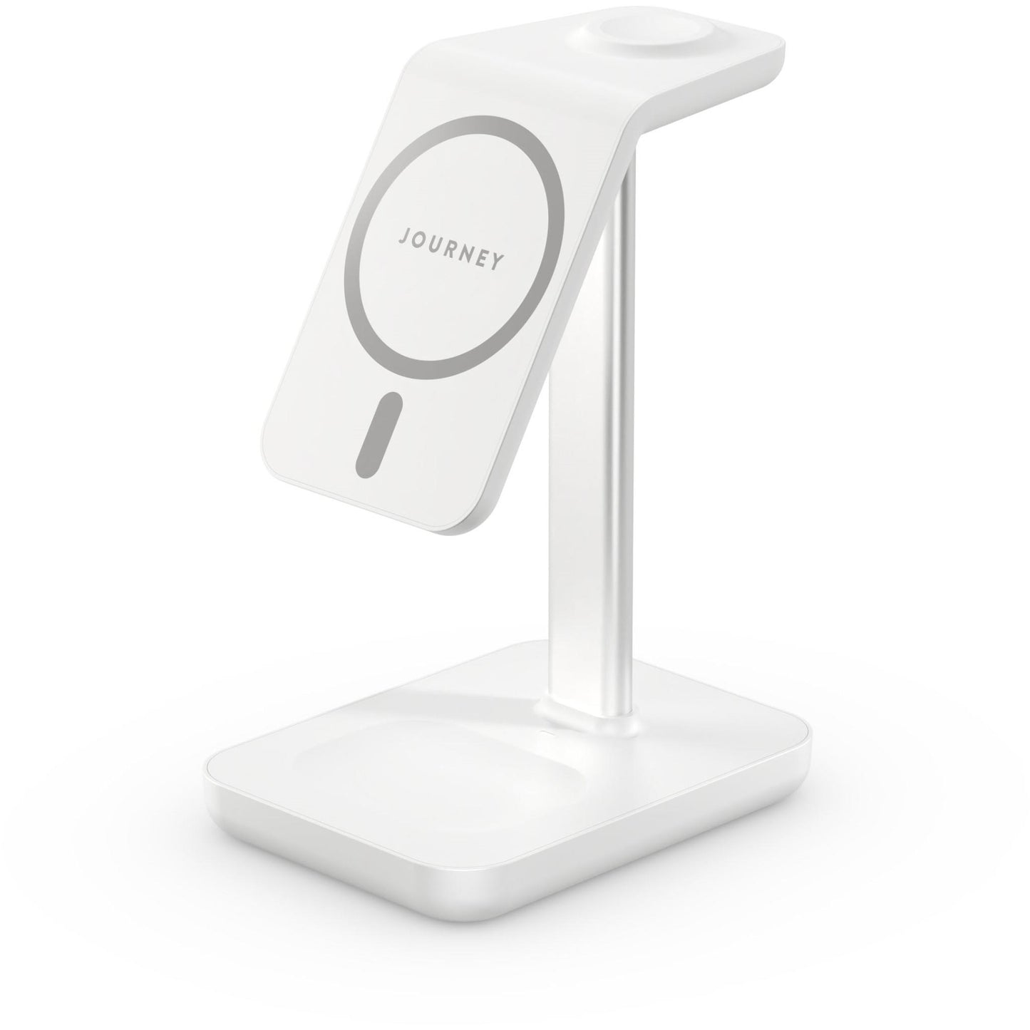 Journey MagSafe Compatible 3-in-1 Wireless Charging Stand Bundle (White)