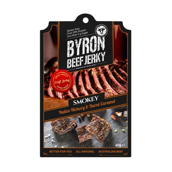 BYRON BEEF JERKY SMOKEY 40G