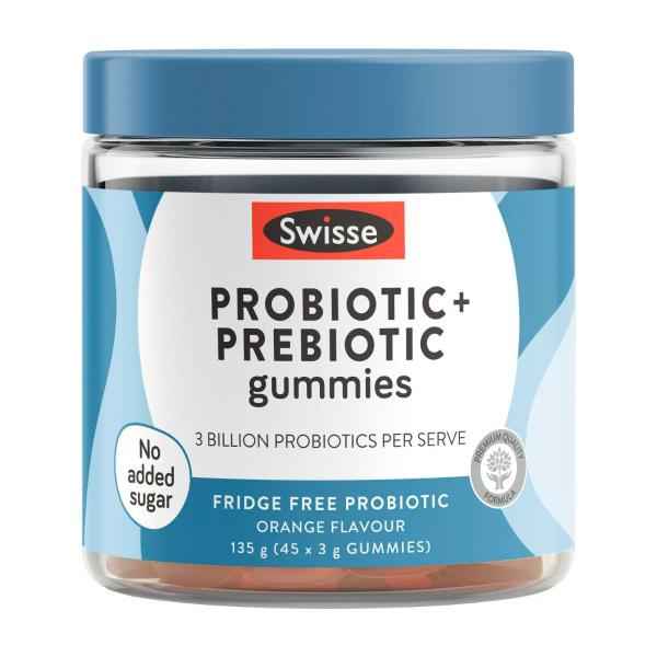 Probiotic + Prebiotic Gummies 3 Billion CFU of probiotics per serve
