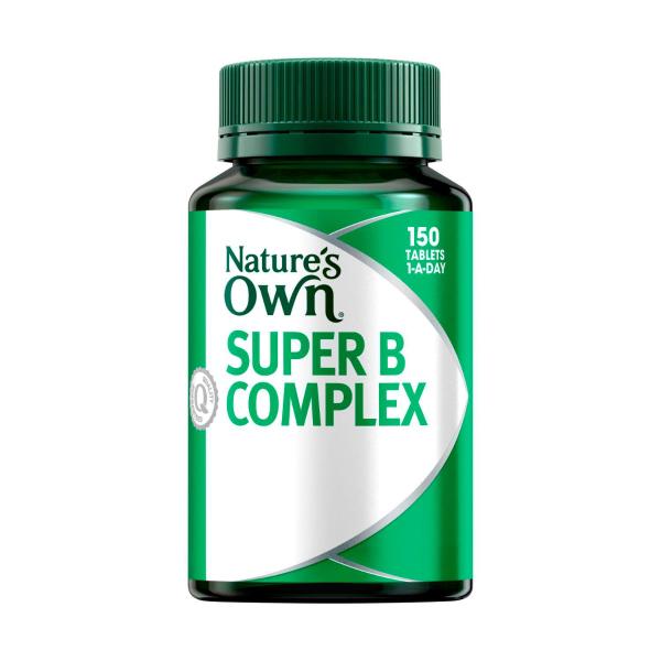 Super Vitamin B Complex Tablets w. Biotin + Vitamin B12