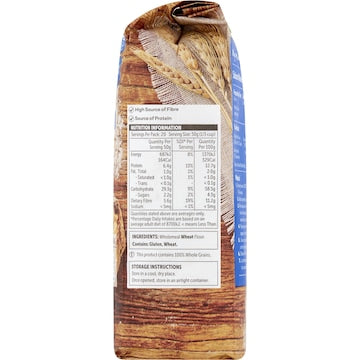 Woolworths Wholemeal Plain Flour 1kg