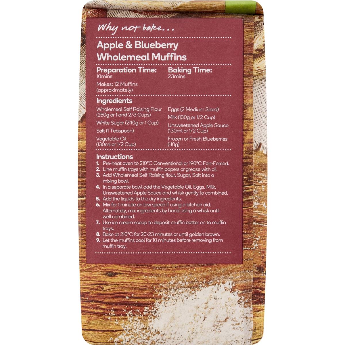 Woolworths Wholemeal Self Raising Flour 1kg