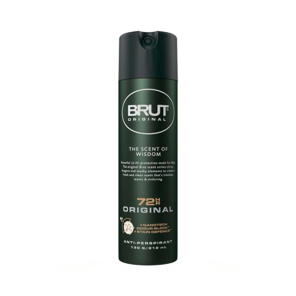 BRUT 72HR ANTIPERSPIRANT DEODORANT ORIGINAL 212ML