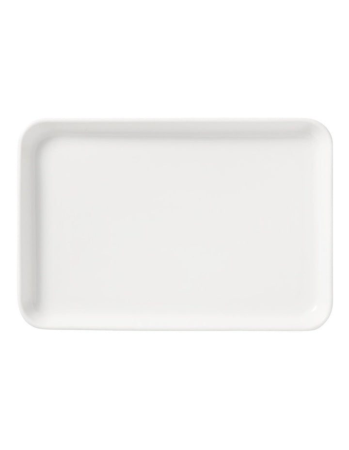 Whites Basics Diamonds Butter Dish Gift Boxed in White