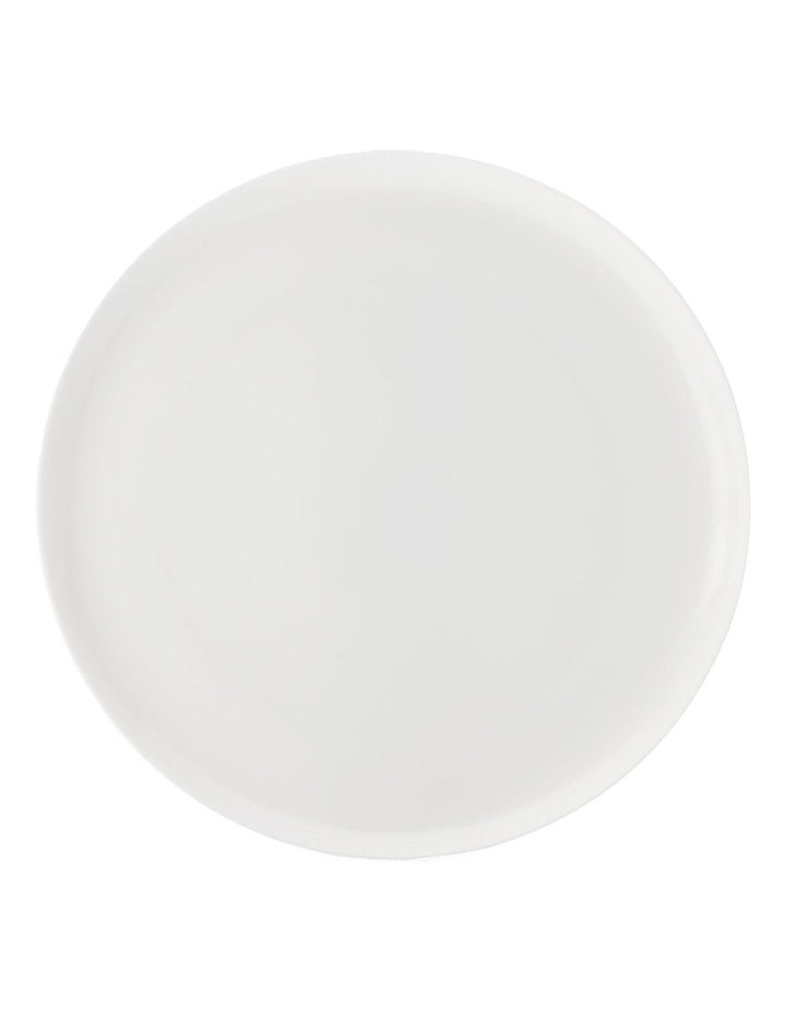 Cashmere High Rim Coupe Plate 26.5cm in White