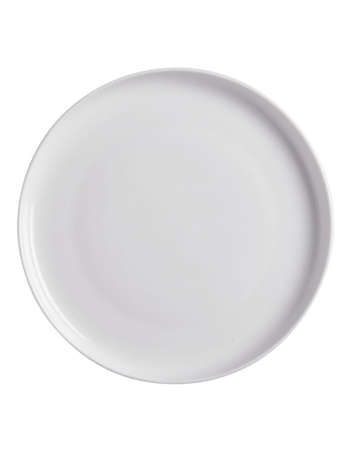 Cashmere High Rim Entree Plate 23cm in White