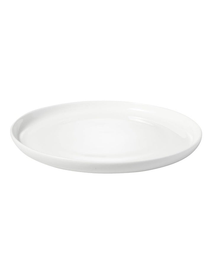 Cashmere High Rim Entree Plate 23cm in White
